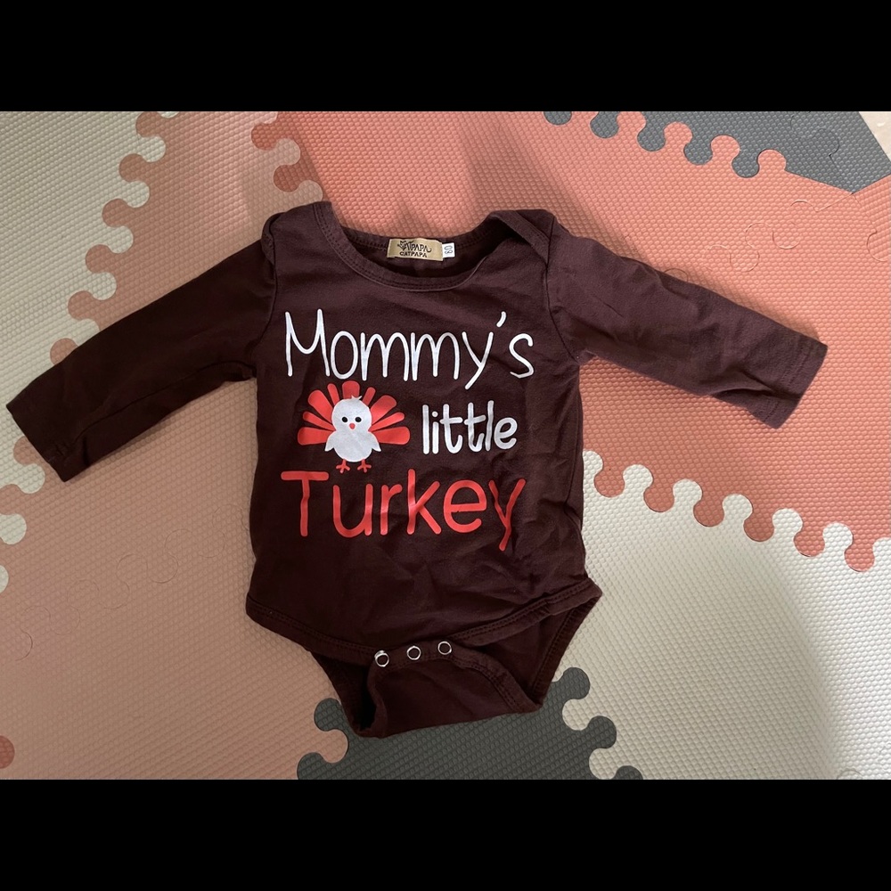 Thanksgiving onesie